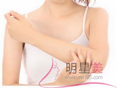 手臂上突然長斑