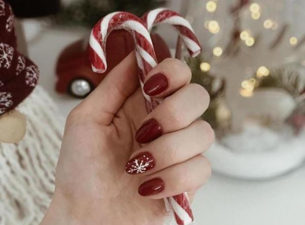 圣誕款美甲2020 圣誕系列美甲
